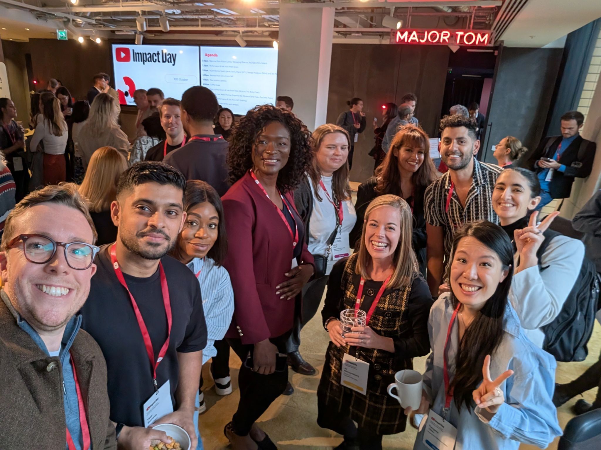 Celebrating YouTube Impact Day at Google HQ